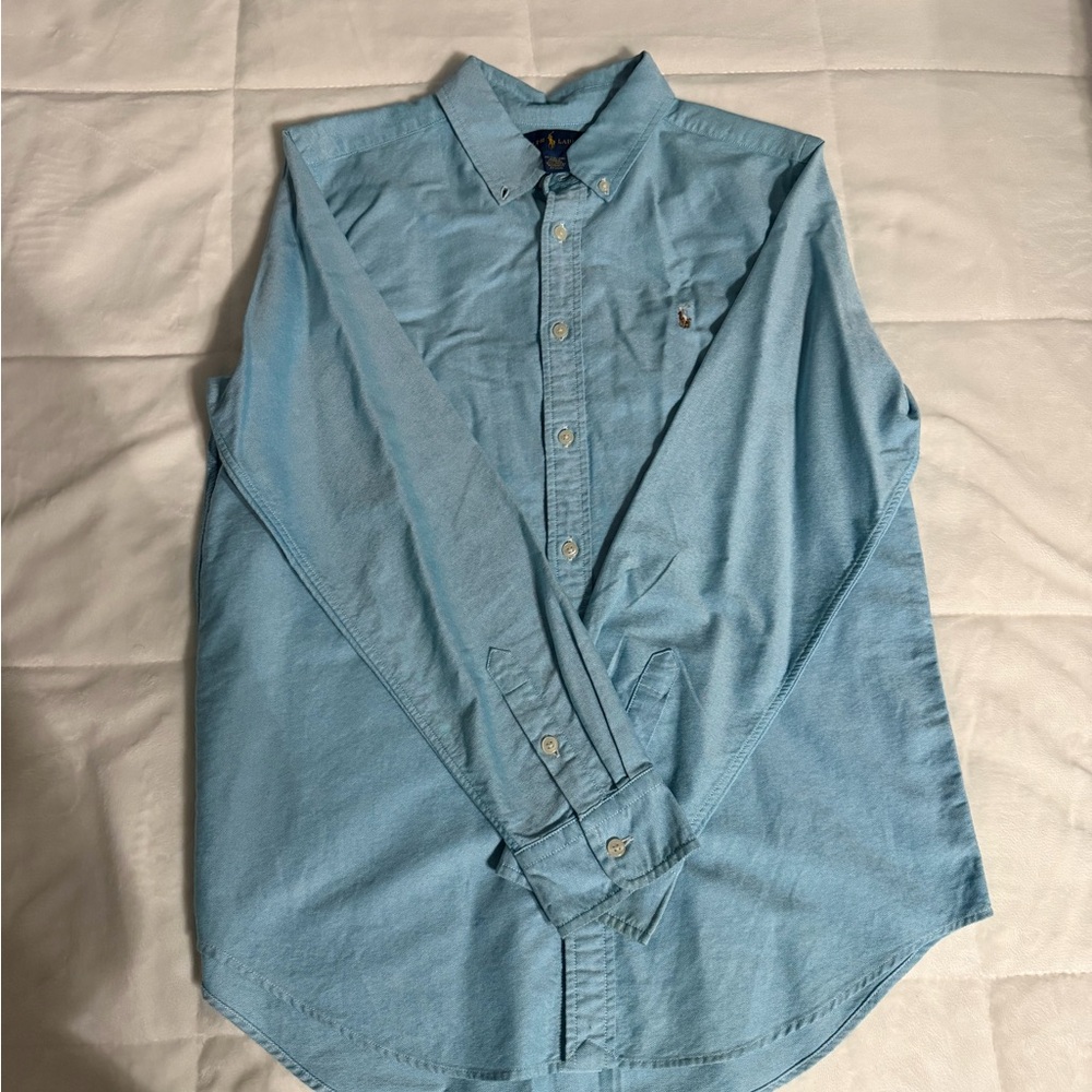 Polo by Ralph Lauren Sky Blue Button-Down Oxford Shirt